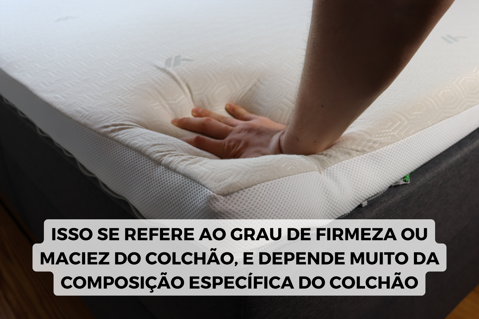 grau firmeza colchão solteiro